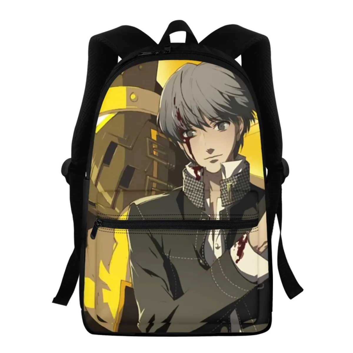 FORUDESIGNS Anime Persona School Bags High School Students Multifunctional Waterproof Backpacks Boys Packsack Large Storage