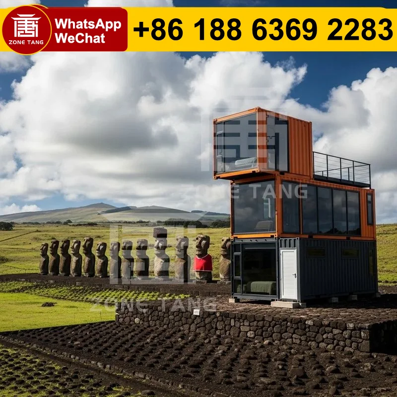 

Guard House Factory Prefabrication Global Shipping Tiny Homes Flat Pack House Anti Rust Leak Proof Container House Solar Ready