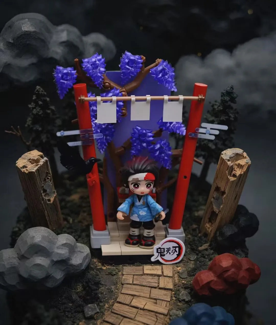 POP MART Demon Slayer Unwavering Resolve Arc Mystery Box Blind Figure Collection Surprise Action Toys Cute Model Figures for Fan