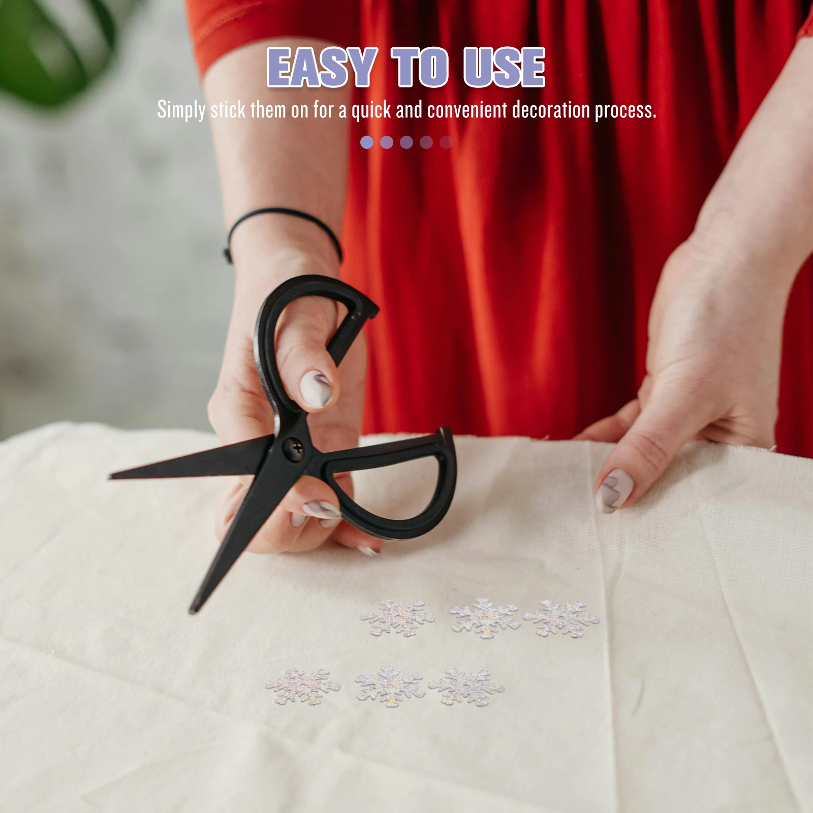 

30g Glittering Snowflake Sequins Iridescent for DIY Craft Projects Christmas Table Confetti Holiday Decorations Supplies