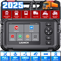 2025 LAUNCH CRP129HD Heavy Duty Truck Diagnostic Tool Bi-directional Commercial Vehicle All System Oil Reset OBD2 Car Scanner