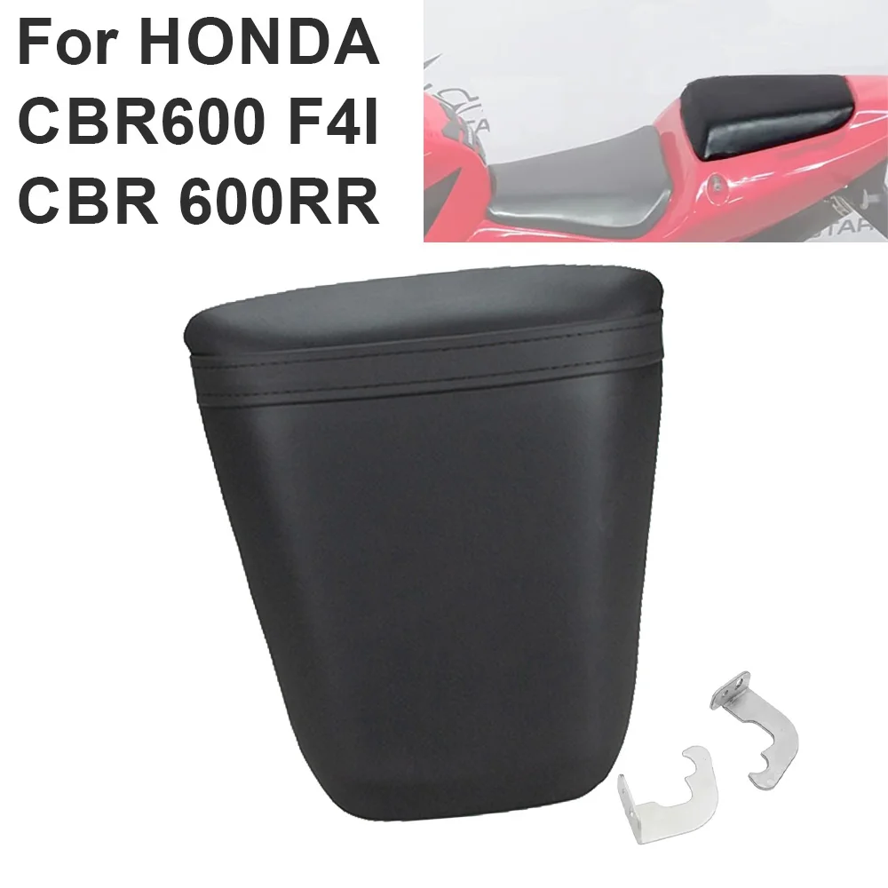 

Motorcycle Rear Pillion Passenger Soft Seat Cushion Fit For Honda CBR600 F4i CBR-600RR 2001 2002 2003 2004 2005 2006 2007