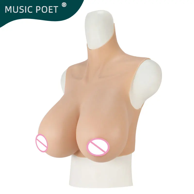 Huge Realistic Fake Boobs Artificial Large Silicone Breast Form for Crossdressers Drags Mastectomy Transgender