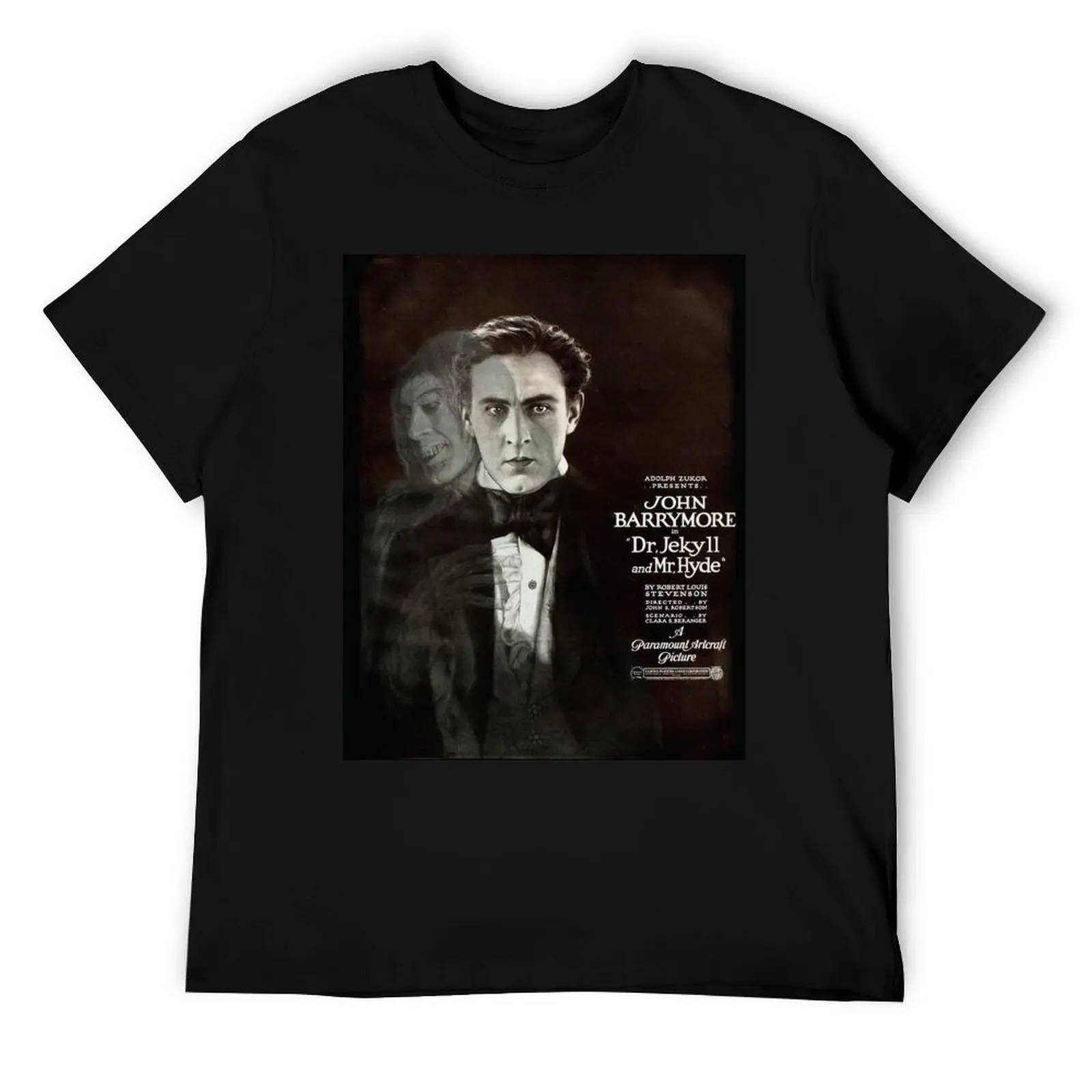 

Dr Jeckyll and Mr Hyde vintage poster T-Shirt t shirt man designer printed t shirts for man mens graphic t shirts T-Shirt
