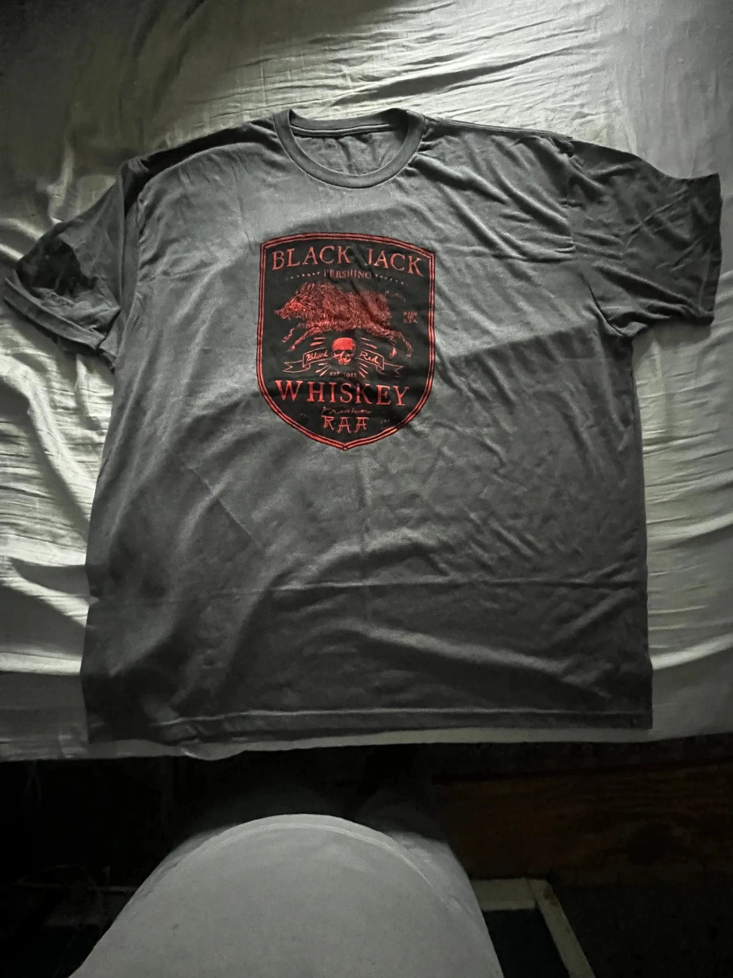 Black Jack Pershing Men's Tribute Shirt Graphic Cotton Tee Printing High-end Luxury Unisex Style Both of Men and Women