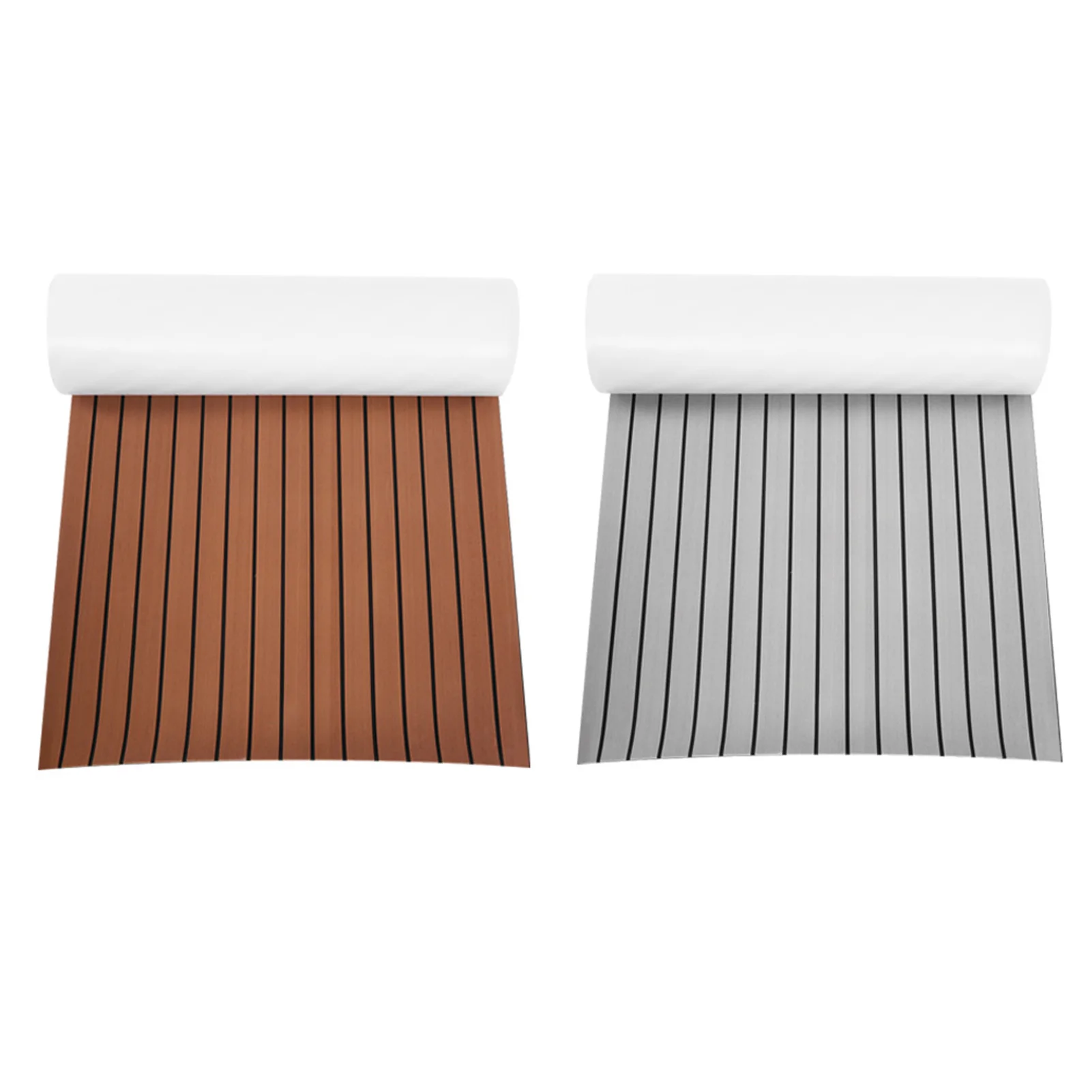

EVA Teak Yacht Decking Sheet Boat Flooring EVA Teak Decking Sheet Boat Flooring Fit for Yacht Dark Brown Teak Boat Flooring