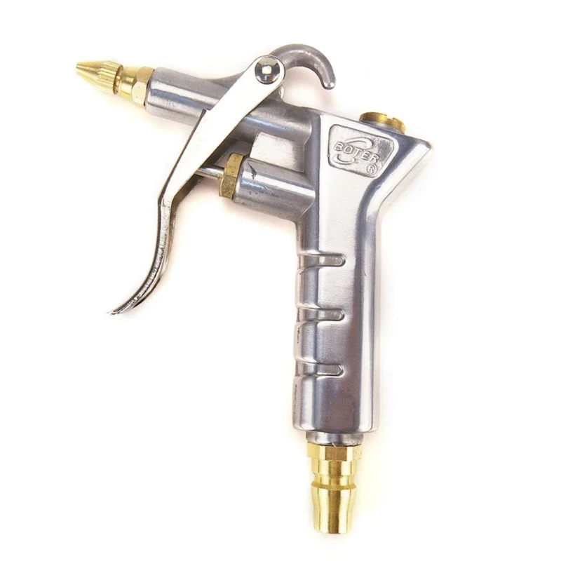 Imagem -06 - Pistolas ar Industrial Bocal Fluxo ar Ajustável Extensão Aço Compressor ar Pneumático Acessório Limpeza