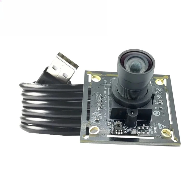 FOR  Face Recognition HD 1/2.8 Inch IMX415 CMOS USB Camera Module 100°/120° With Digital Mic 30FPS UVC OTG Plug and Play