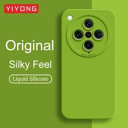 For FindX8 Pro Case YIYONG Silky Feel Liquid Silicone Soft Cover For OPPO Find X8 Ultra X9 Pro FindX9 5G Shockproof Phone Cases