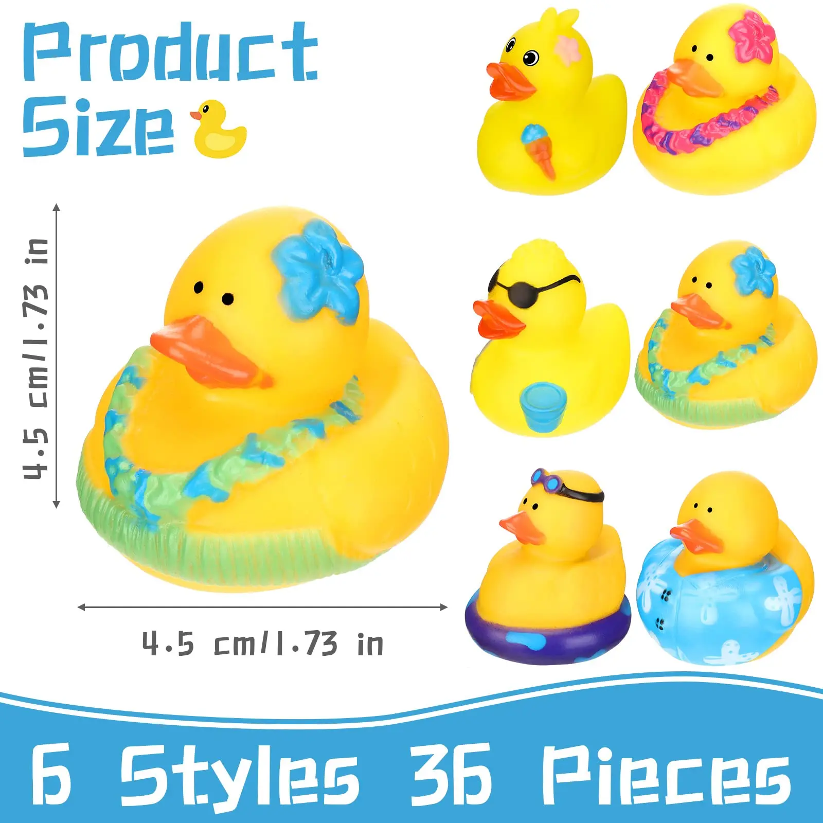 2/6/12 pc Gummi enten Sommer Strand Bad Spielzeug Gummi Ente Bulk gelbe Mini Enten für Geburtstags geschenke Dusche Party begünstigt Aktivität