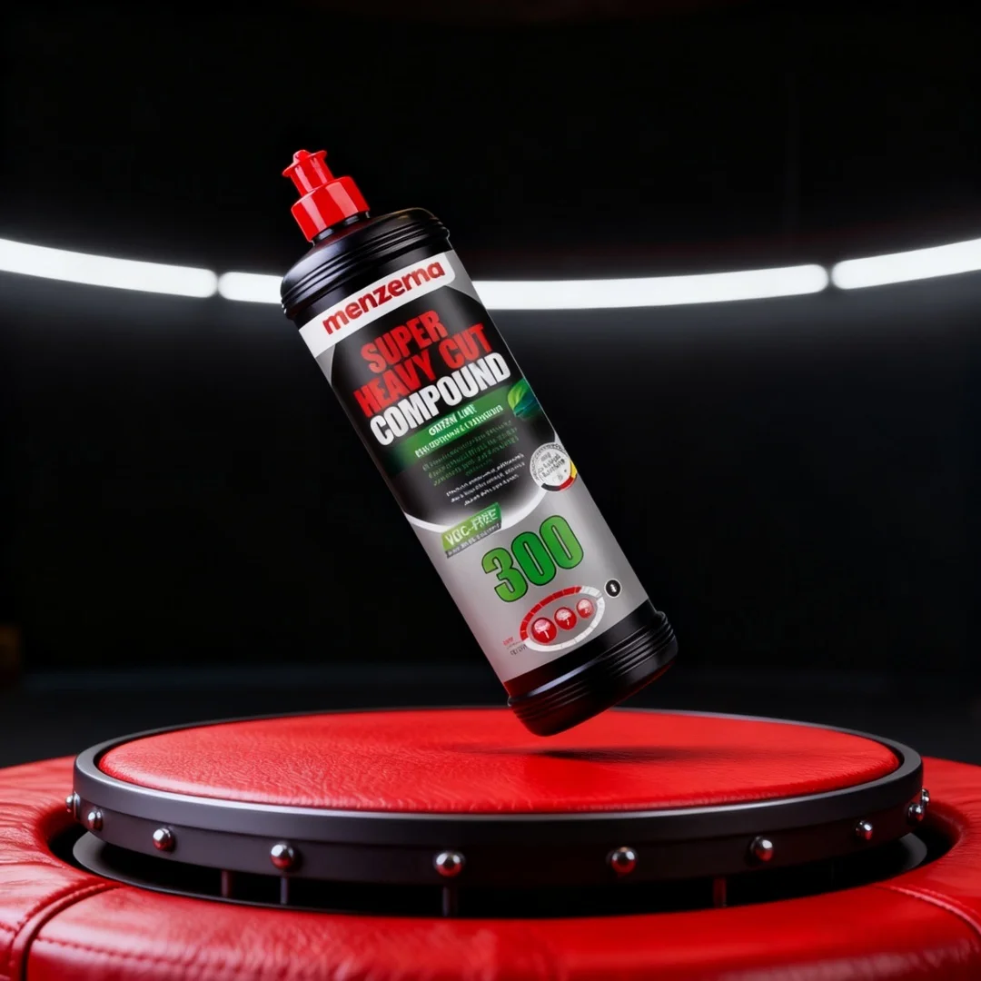 125/500ml Menzerna Green Line 300/400 3-in-1 Polishing Wax Car Scratch Repair Piano Paint Grinding Agent Car Polishing