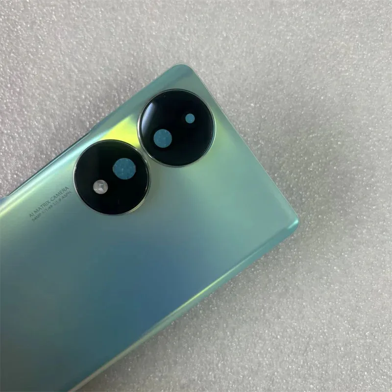 

Для Huawei Honor 70 5G крышка батарейного отсека задняя 3D стеклянная батарейная крышка запасные части