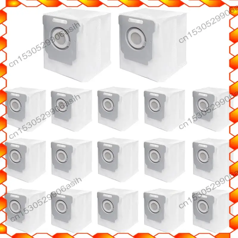 -AT52 17 عبوة من أكياس المكنسة الكهربائية لأكياس Irobot Roomba I7 I7+ I3 I3+ I4 I4+ I6 I6+ I8 I8+ J7 J7+/Plus S9 S9+ I & S & J Series Parts