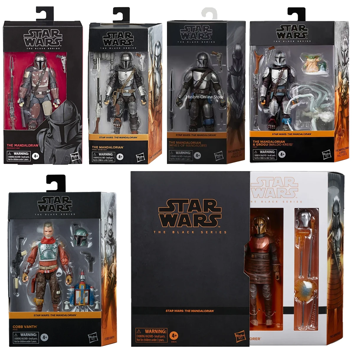 

Hasbro STAR WARS The Black Series The Mandalorian Cobb Vanth Toy 6" Scale Collectible Action Figure, Toys for Kids Ages 4 & Up