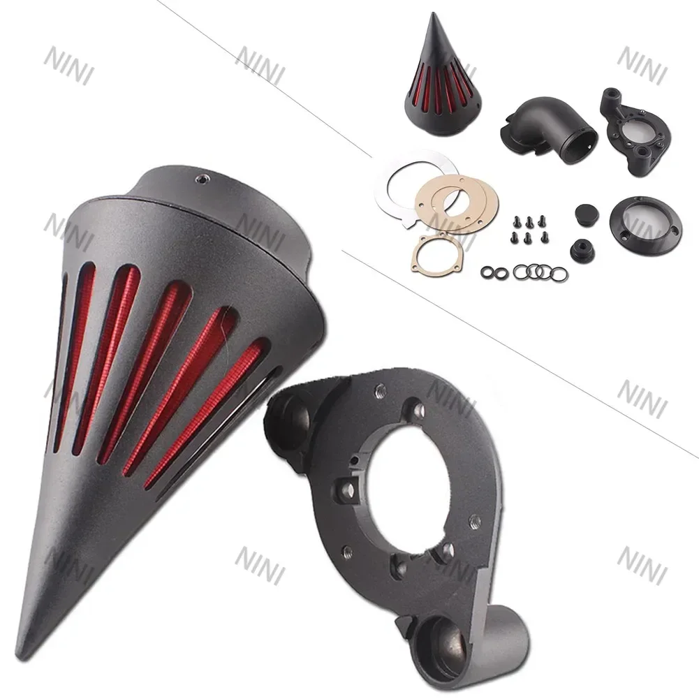 

CNC Motorcycle For Harley XL Sportstar 883 1200 1991-2000 2001 2002 2003 2004 2005 2006 Cone Spike Air Cleaner Intake Filter