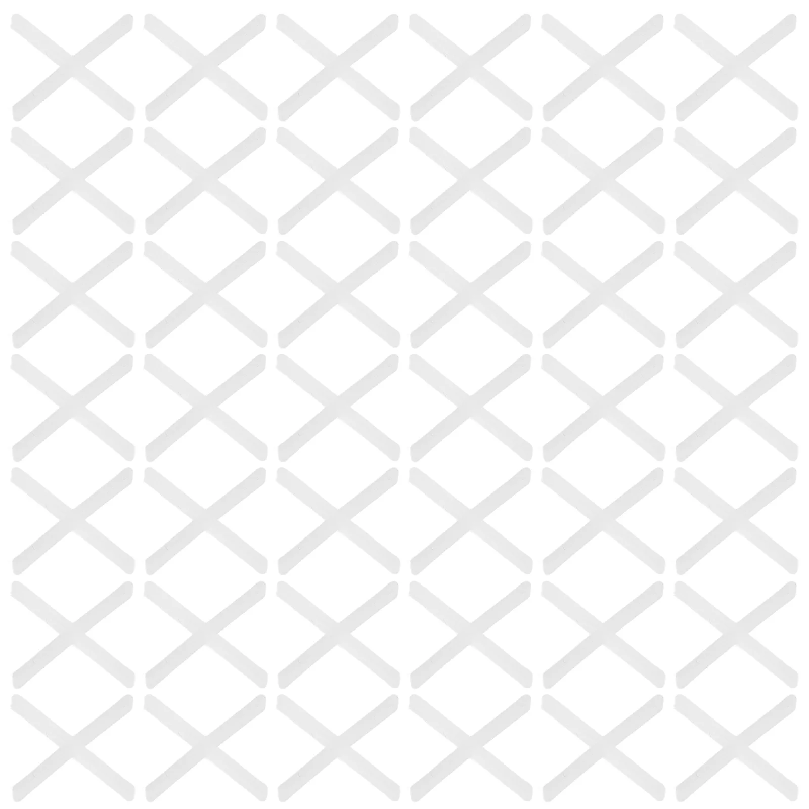 500개 타일 스페이서 십자형 내구성 있는 PE 플라스틱 레벨링 클립 세라믹 벽 바닥 타일 설치 도구