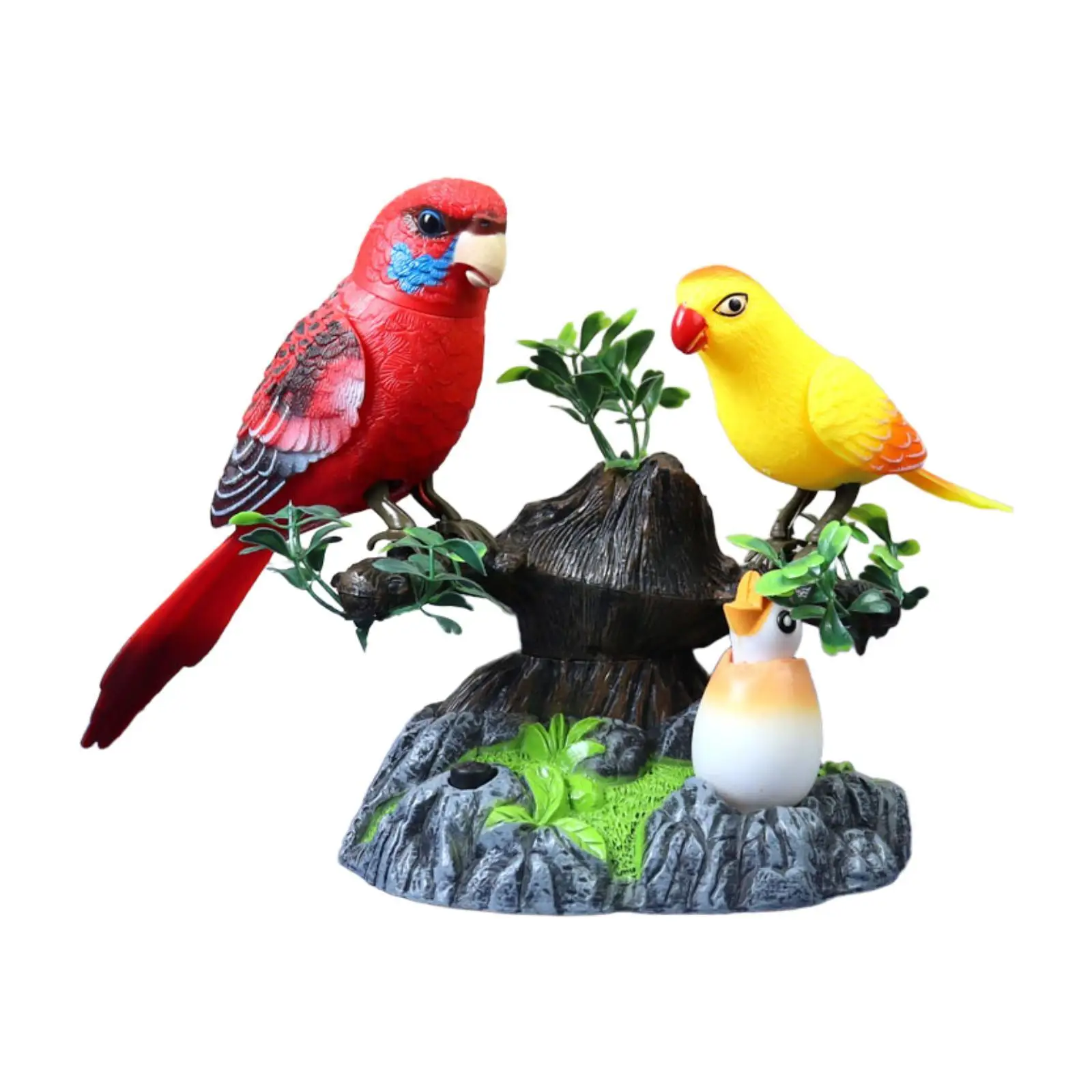 Electronic Pet Realistic Holiday Gift Move Kids Toy Desk Accessory Interactive Home Office Decoration Talking Sound Activated
