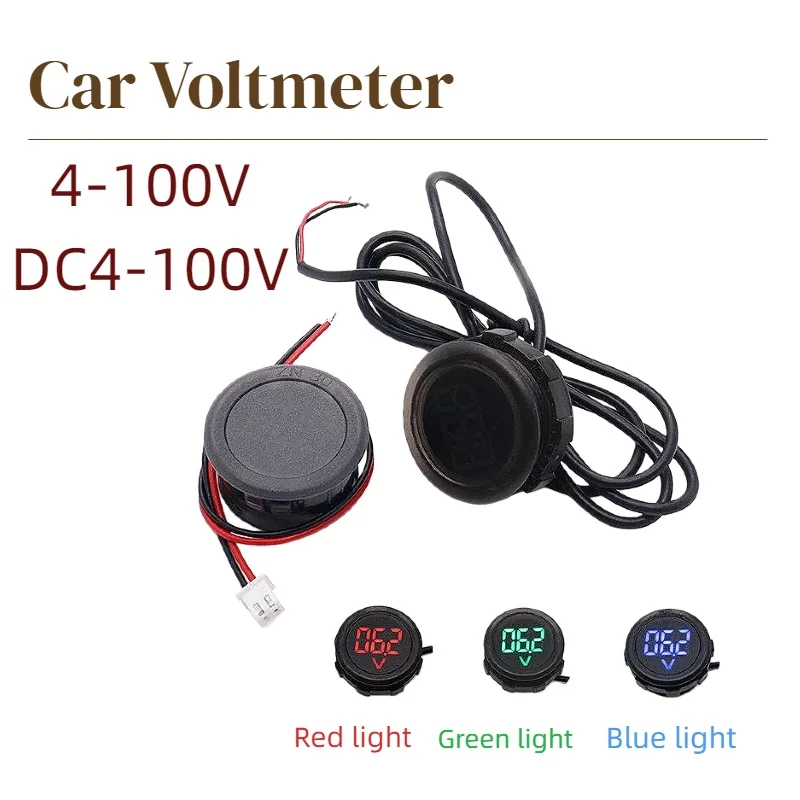 DC4-100V Car Voltme…
