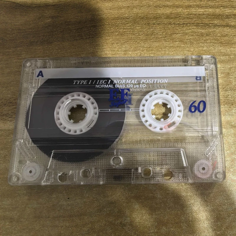 10pcs EF60 Blank Audio Recording Cassette Tape 60 Minute - Sealed