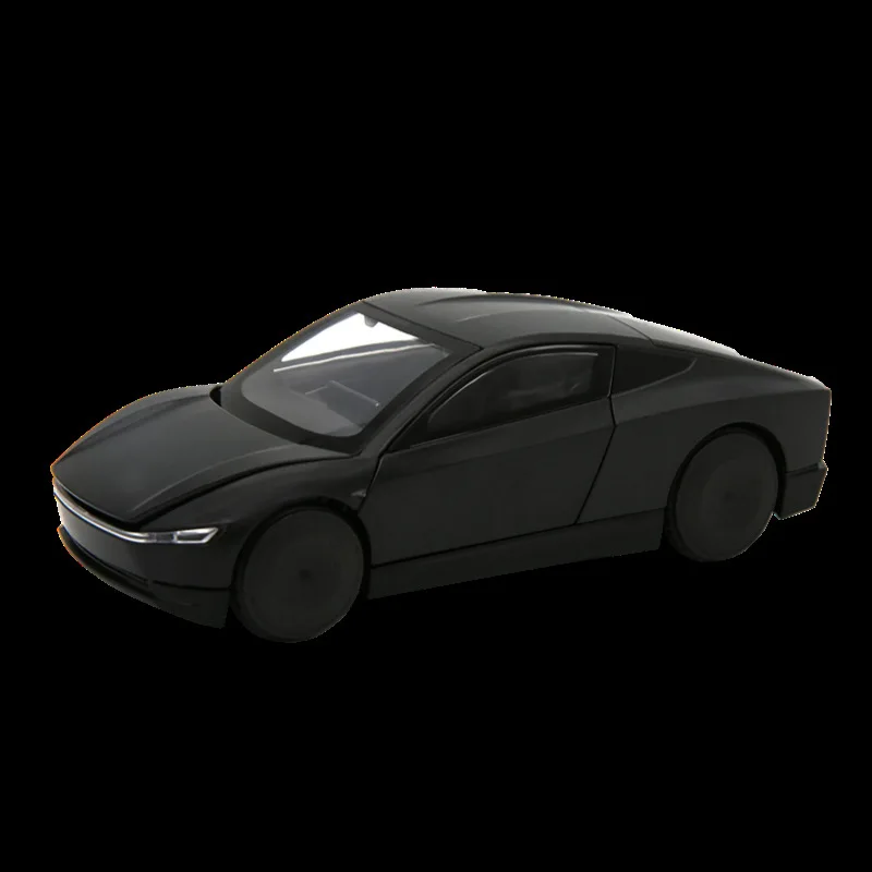 1:32 ROBOTAXI alta simulación Diecast Metal aleación modelo coche sonido luz tirar hacia atrás colección niños juguetes regalos