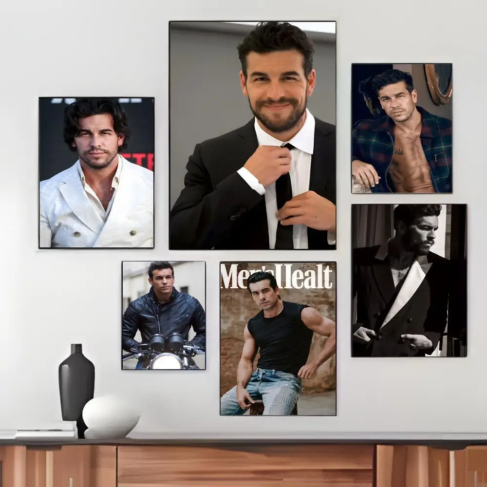 Spanish Actor Mario Casas Poster Pegatina artistica HD autoadhesiva impermeable para salon dormitorio
