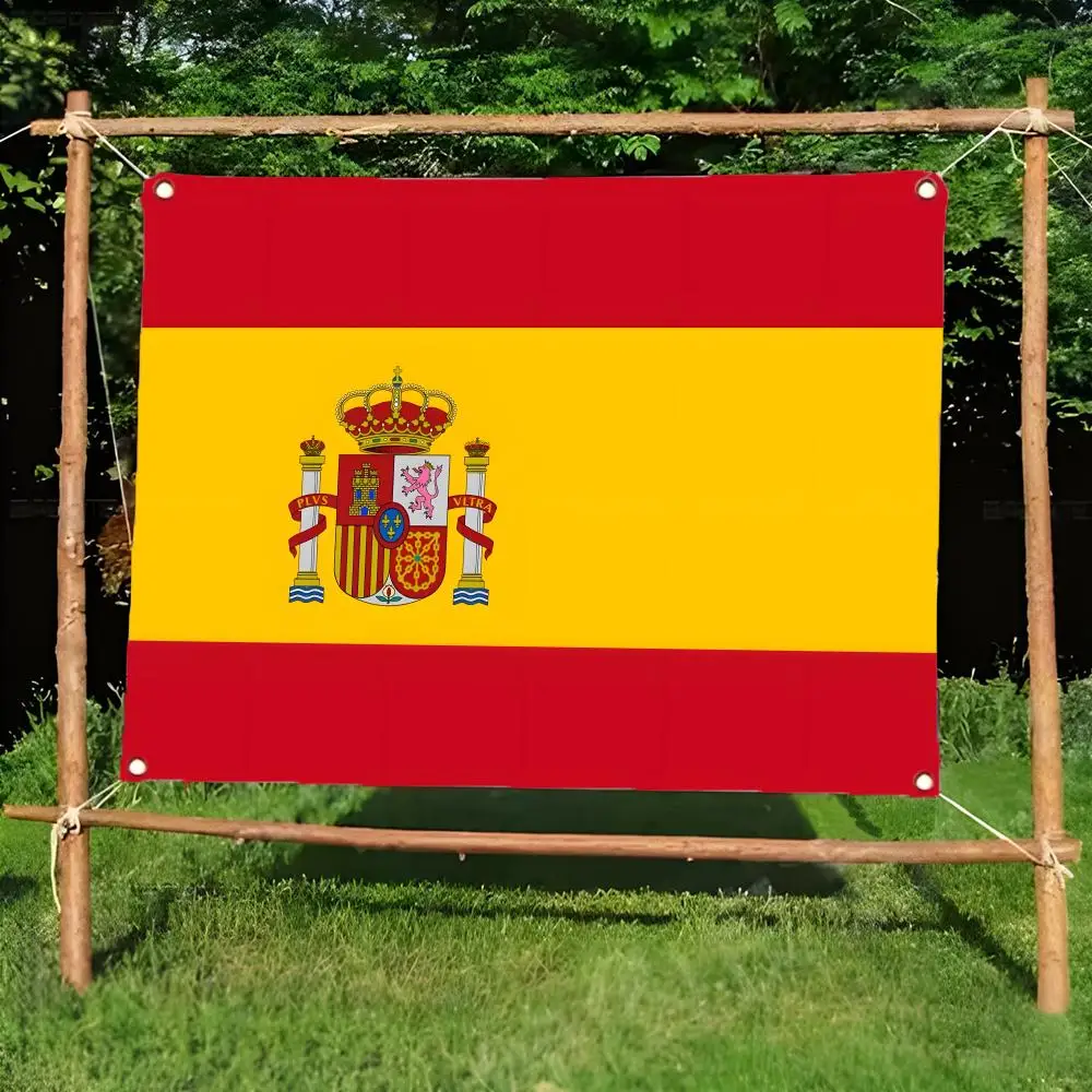 Spain Flamenco Bullfighting Flags Borderless four-ring ornament indoor outdoor decoration effortless to hang