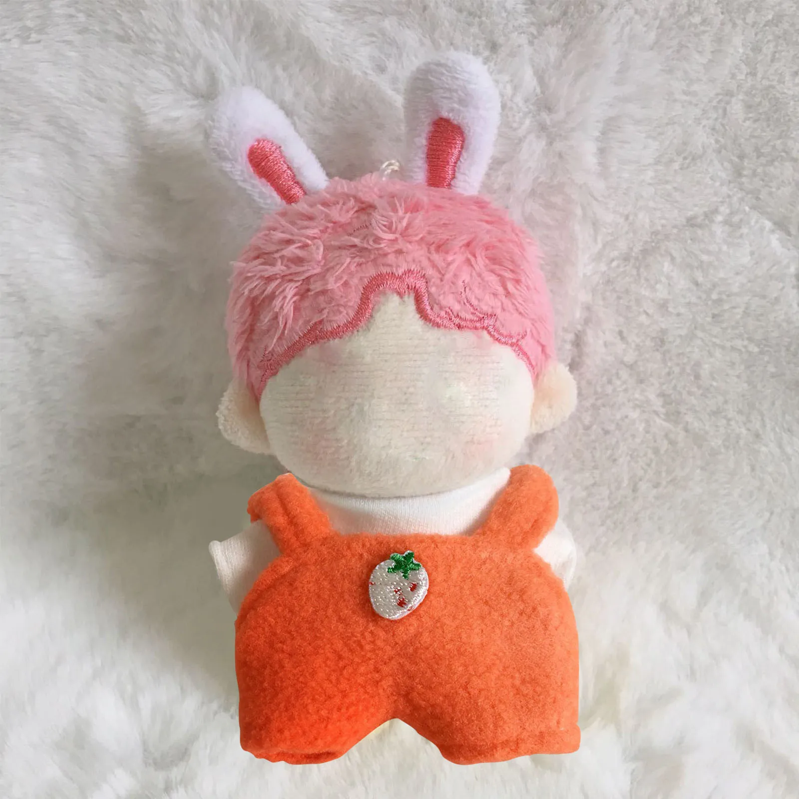 

For Labubu Dolls Cute Mini Plush Doll'S Clothes Strap Pants Set Clothes Dolls DIY Accessories Gifts
