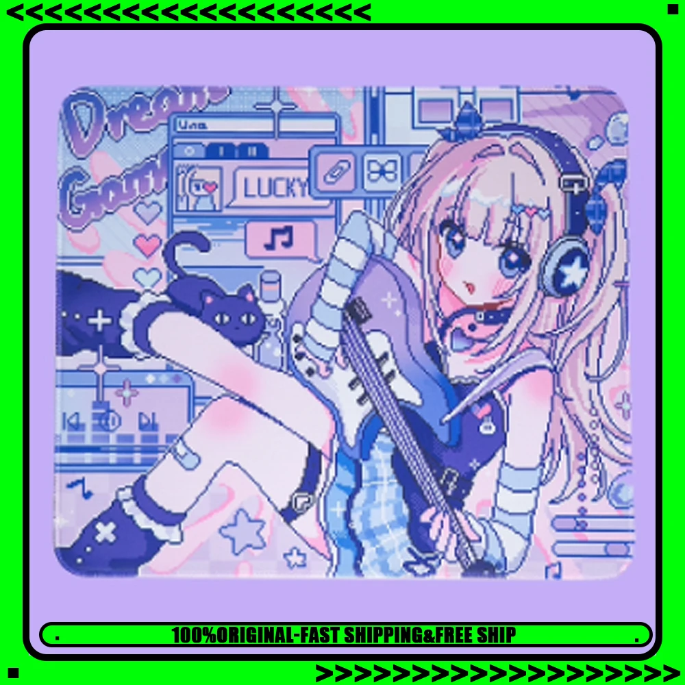 

Коврик для мыши Dream GAMER Una-V2-KON, гладкий и быстрый коврик для мыши в стиле FPS, приятный для кожи, защищающий от пота, для CSGO Valorant, аксессуары для ПК, подарки