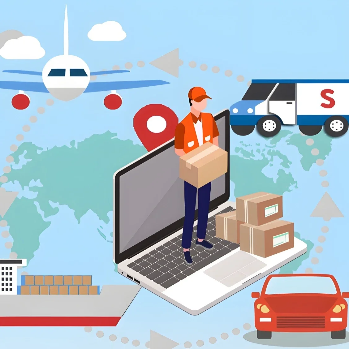 

Стоимость доставки покрывает разницу.