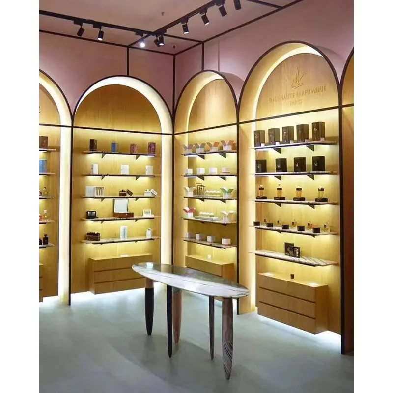 

custom.&S High Quality Perfume Display Cabinet and Shelves | Custom Showcase Furniture Boutiques and Retail Stores