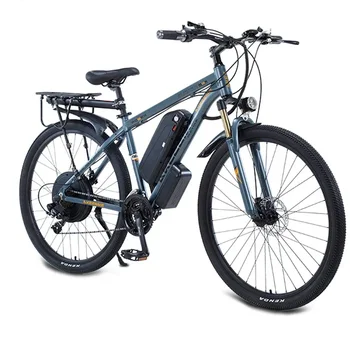 Image 2024 new style  AKEZ 29 Inch Electric Bike MTB Bicycle 13AH 48V 1000W Ebike Aluminum Alloy Ebike Double Disc Brake for Adult