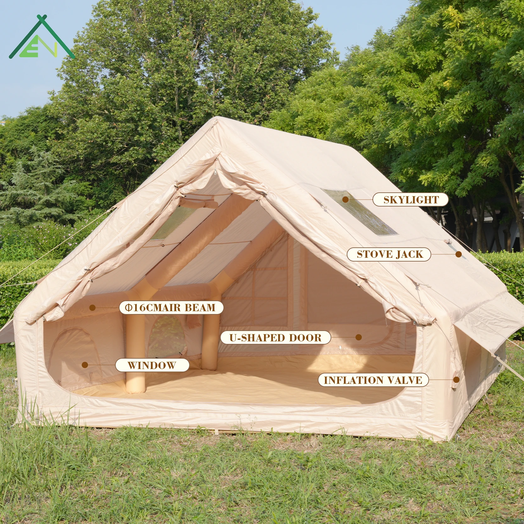 12 metrekare şişme hava çadırı - Outdoor Camping Inflatable Tent incelemesi ve fiyatı