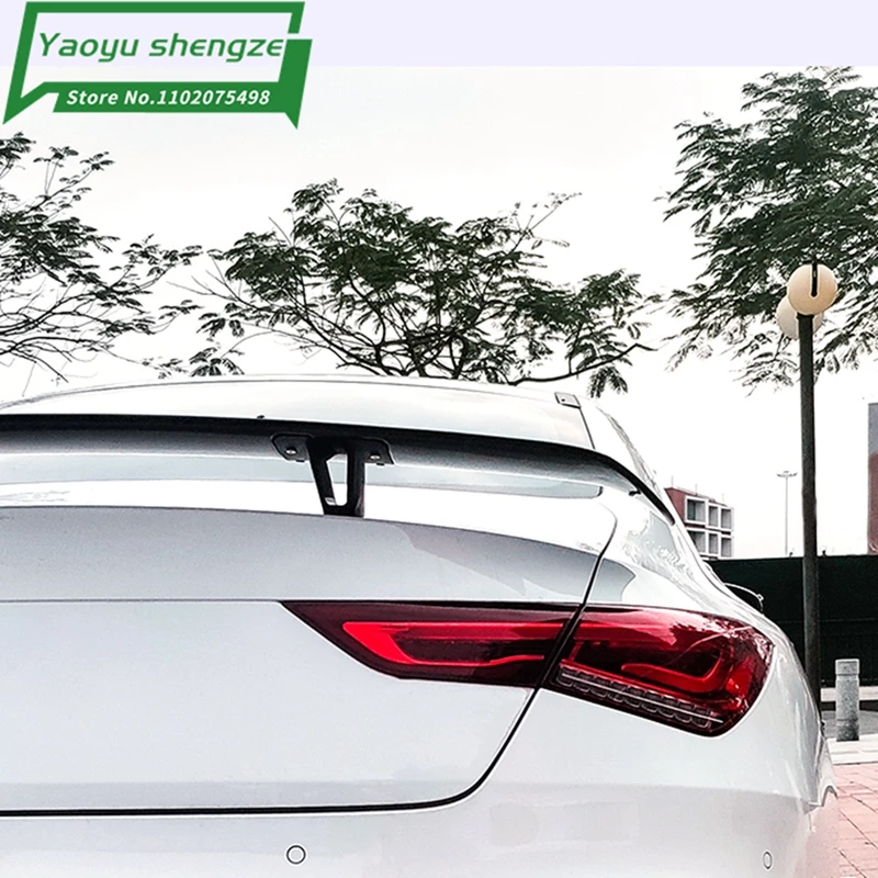 for Mercedes Benz C118 CLA Class 2019-2021 CLA180 CLA200 CLA250 CLA220 CLA35 45 ABS Rear Trunk Spoiler