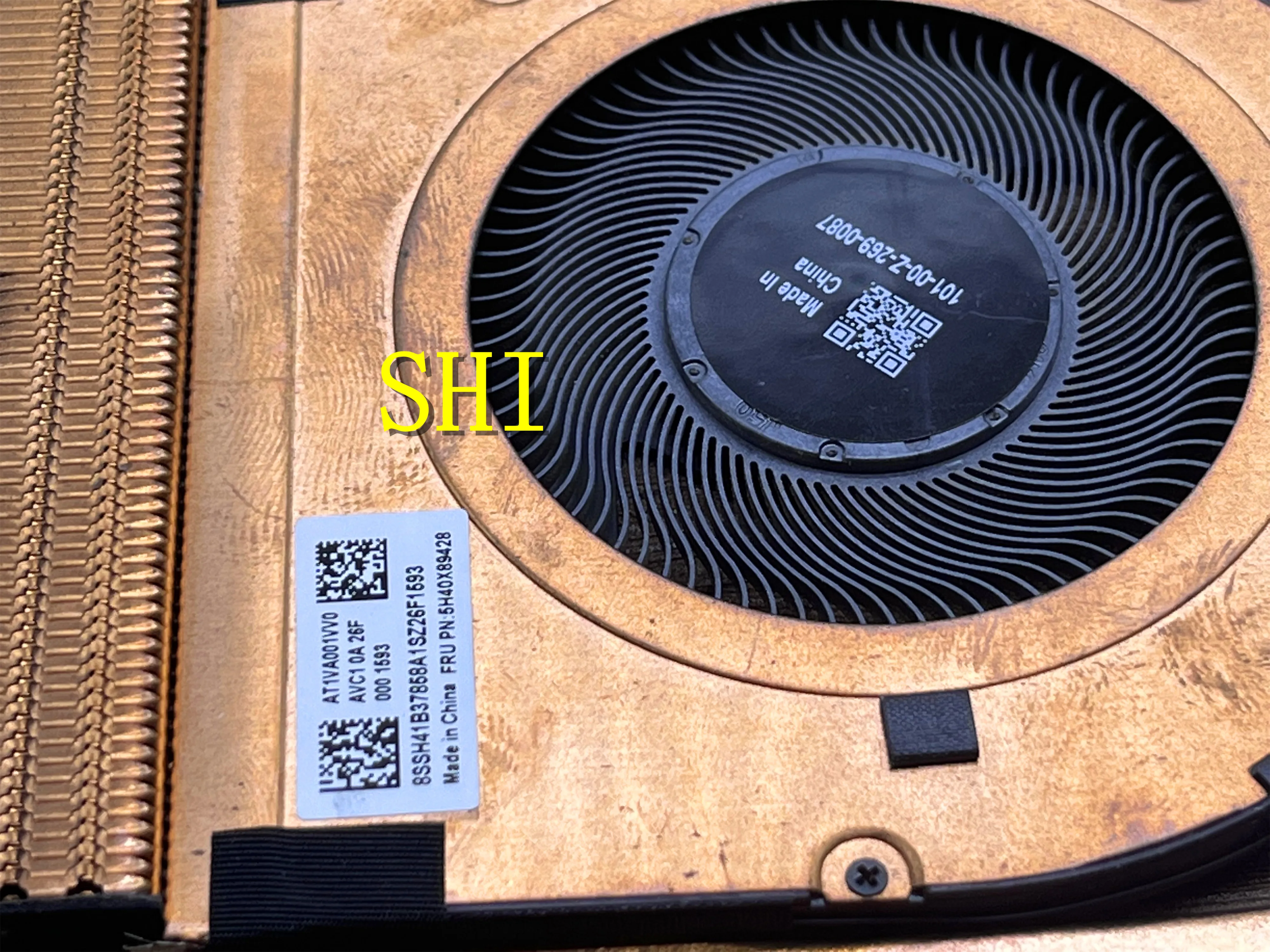 5H40X89428  For Lenovo ThinkPad T14 P14s Gen 2 CPU Fan with Heatsink Test OK Free shipping