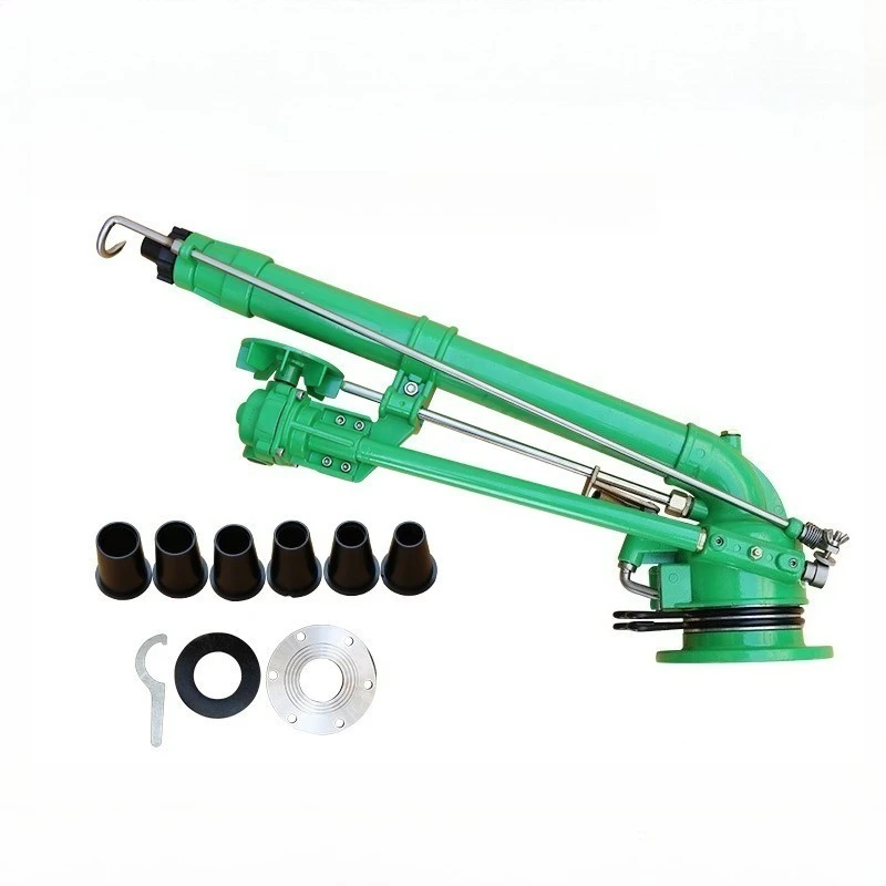 2025Farm Иригационная система Дождевой пистолет Спринклер Большой пистолет Спринклер для орошения фермы