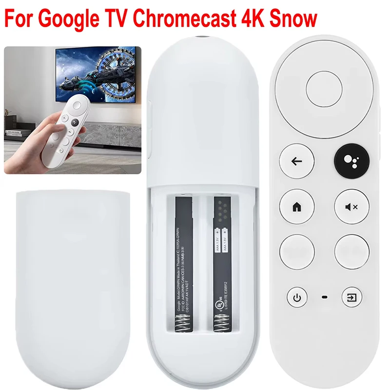 بديل جهاز التحكم عن بعد الصوتي G9N9N متوافق مع جهاز التحكم عن بعد لجهاز Google Chromecast 4K Snow Smart HD TV Streaming Stick