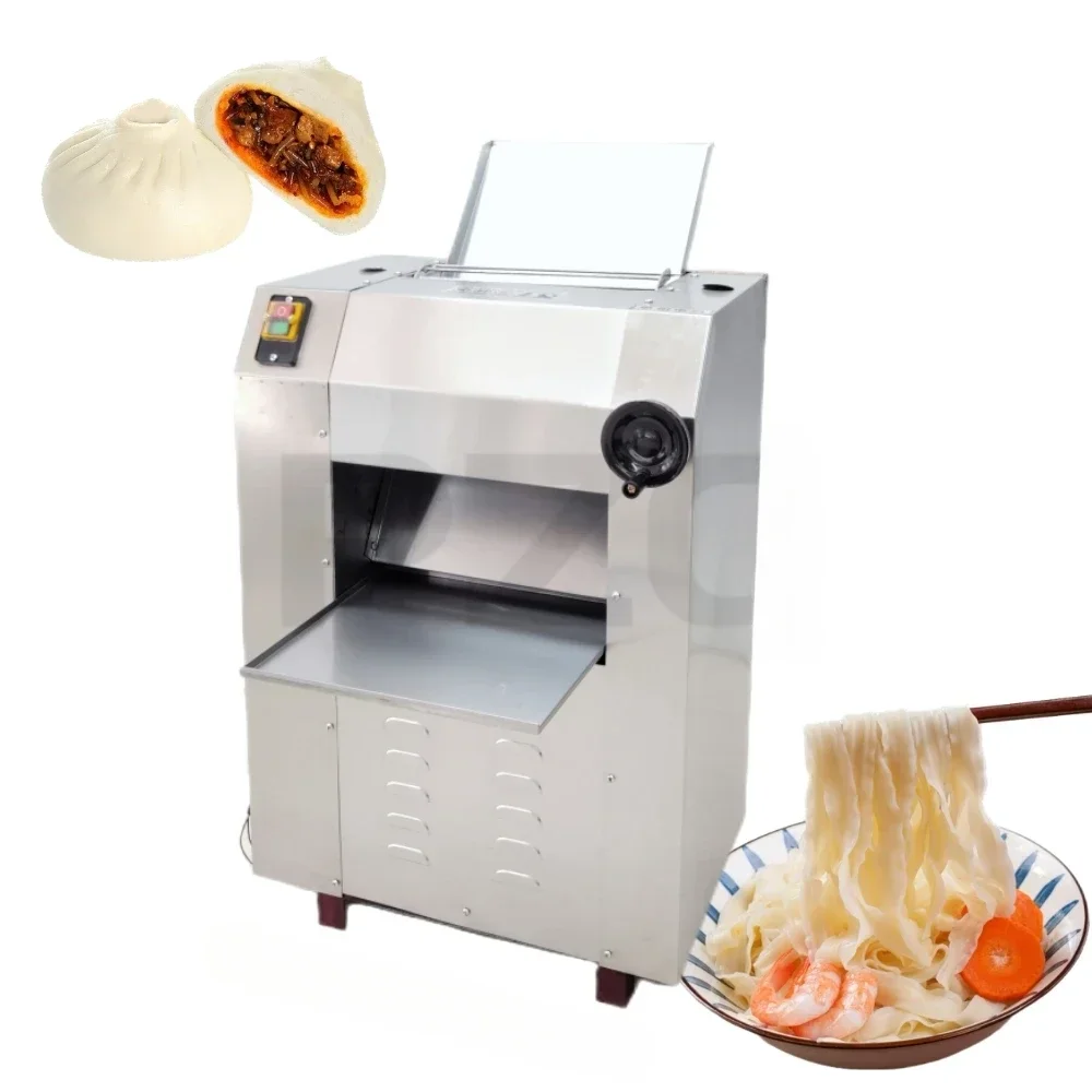 

Large Dough Sheeter Wrapper Automatic Pie Crust Press Machine Dumpling Commercial Pancake Roll Sheet Making Machine