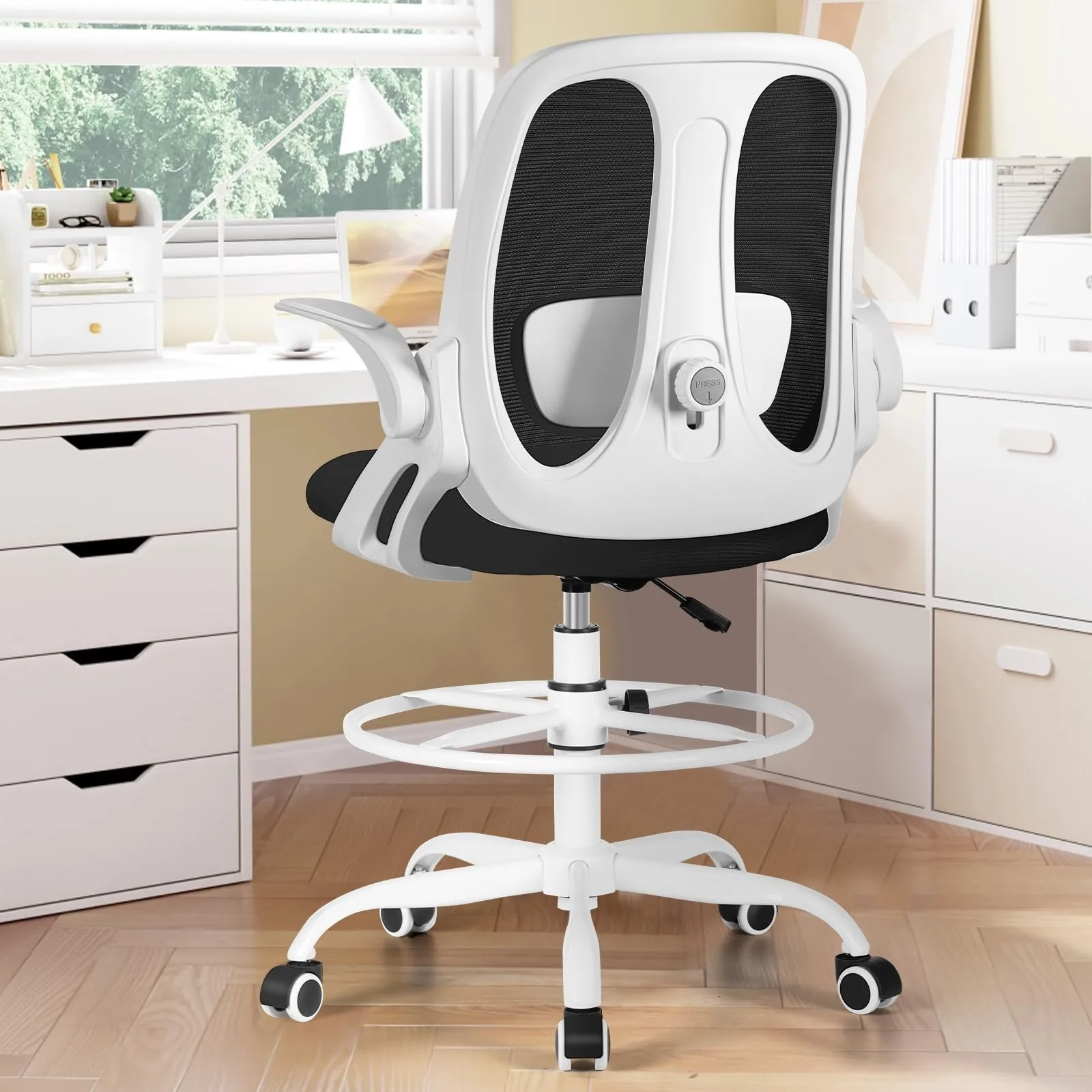 

Эргономичное офисное кресло Razzor Drafting Chair Tall с регулируемой поясничной опорой