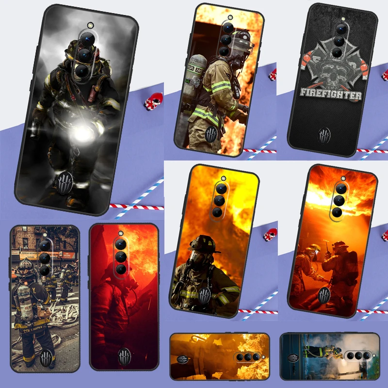 Чехол Firefighter Heroes для Red Magic 9 8 10 Pro Plus 6 6S 7S 7 Pro 5G 6R RedMagic 9S 8S 10S Pro Plus Cover