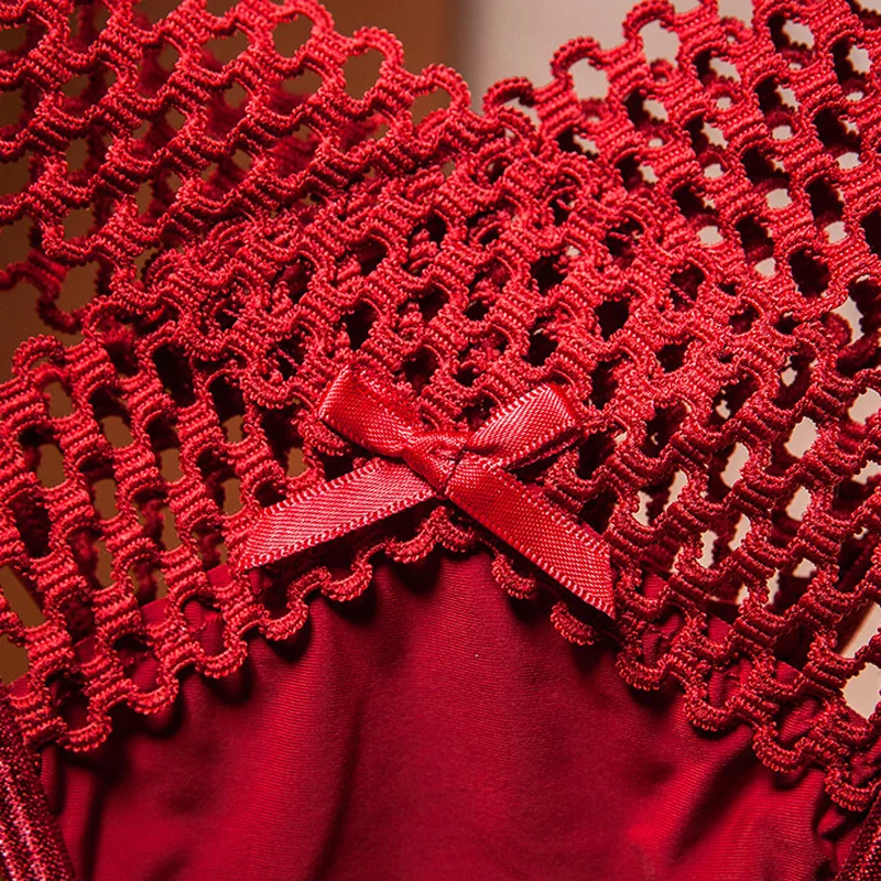 مثير الملابس الداخلية النسائية ثونغ الدانتيل النساء سراويل الموضة انظر من خلال الجوف خارج منخفضة الخصر الملابس الداخلية ثونغ ملخصات