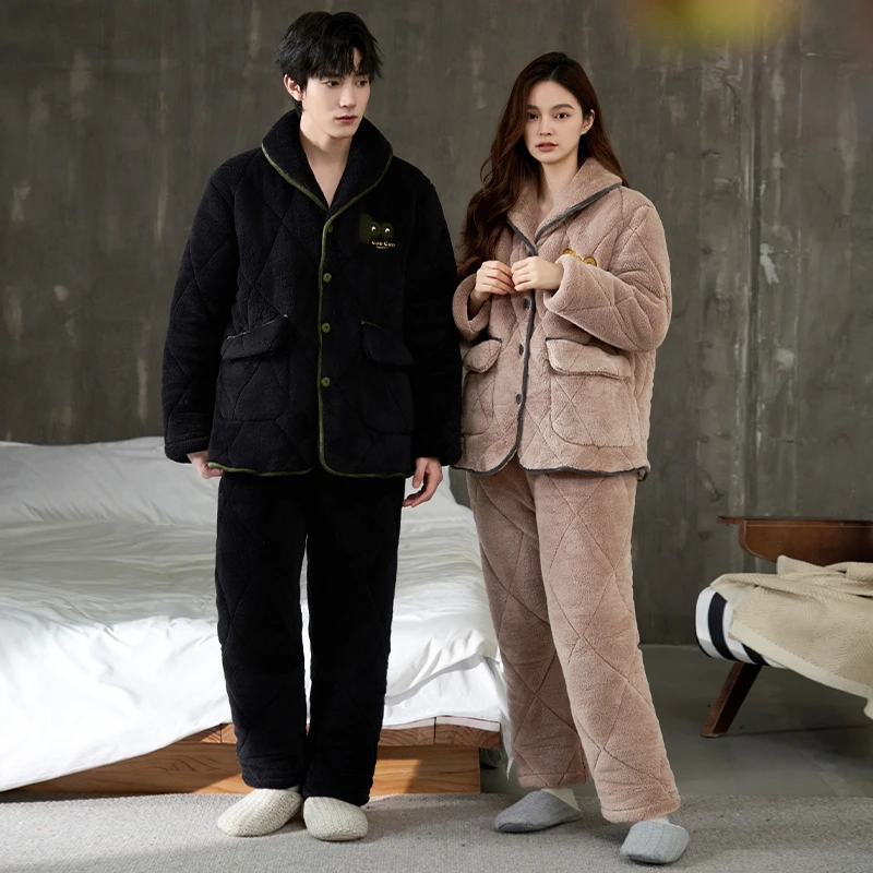 inverno-3-strati-clip-cotone-coppia-pigiama-set-spesso-caldo-homewear-abbigliamento-per-il-tempo-libero-morbido-cotone-lavorato-a-maglia-amanti-indumenti-da-notte-m-3xl
