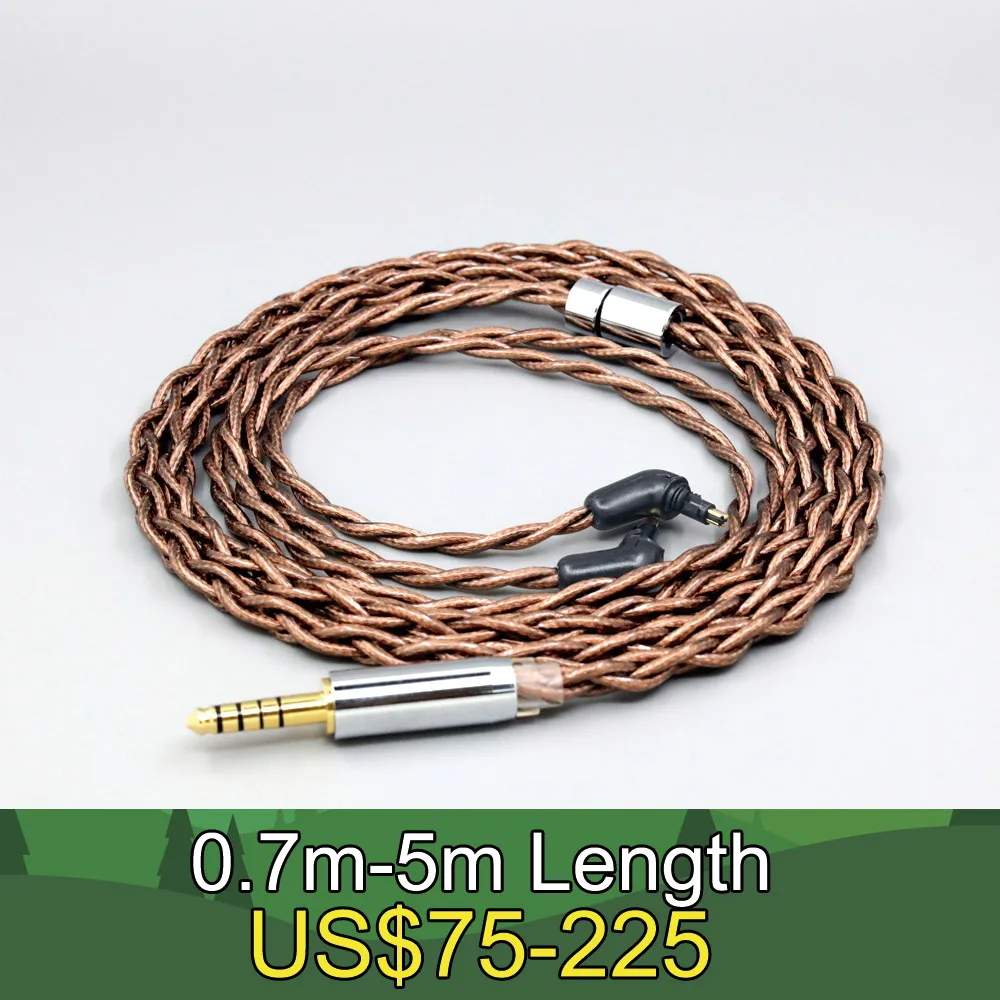 99% 24k Gold 7n Pure Silver Graphene Shield Earphone Cable For Sony MDR-EX1000 MDR-EX600 MDR-EX800 MDR-7550 LN008553