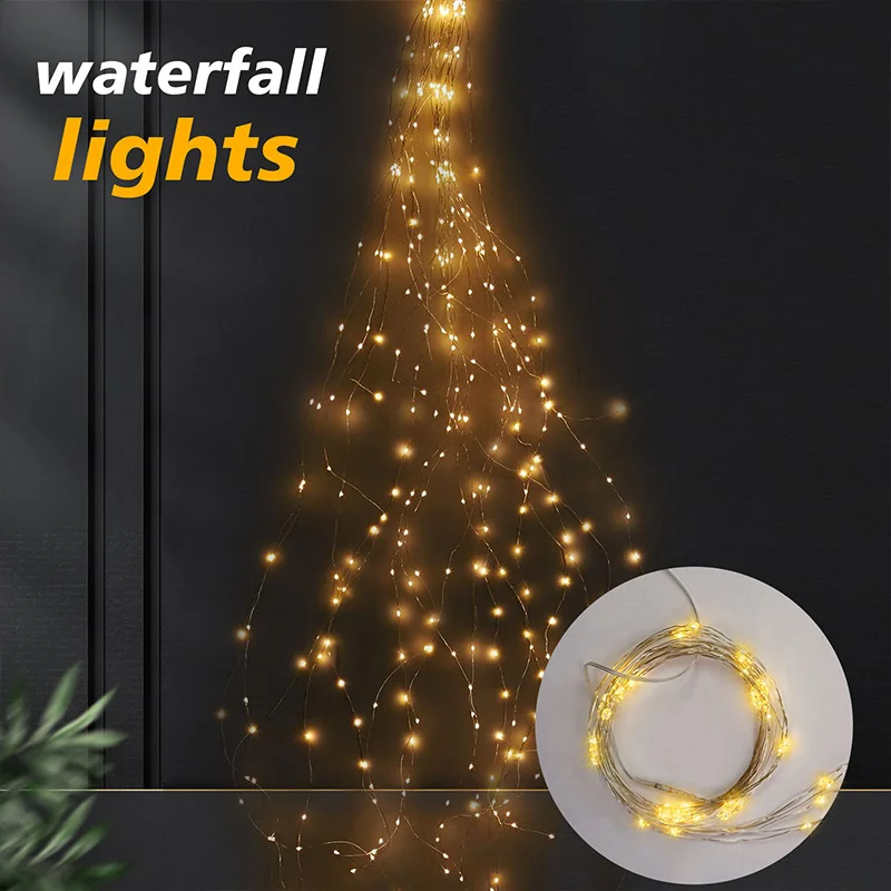 600 LED Fairy Lights Bedroom Outdoor Plug Christmas Mini LED Decoration For home Halloween Party Wedding gift Diy New Year 2024