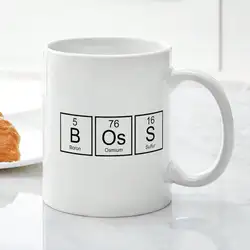 Thanksgiving,Christmas Gift 11 Oz Ceramic Coffee Mug Funny Boss Mug World's Coolest Boss Mug For Your Boss