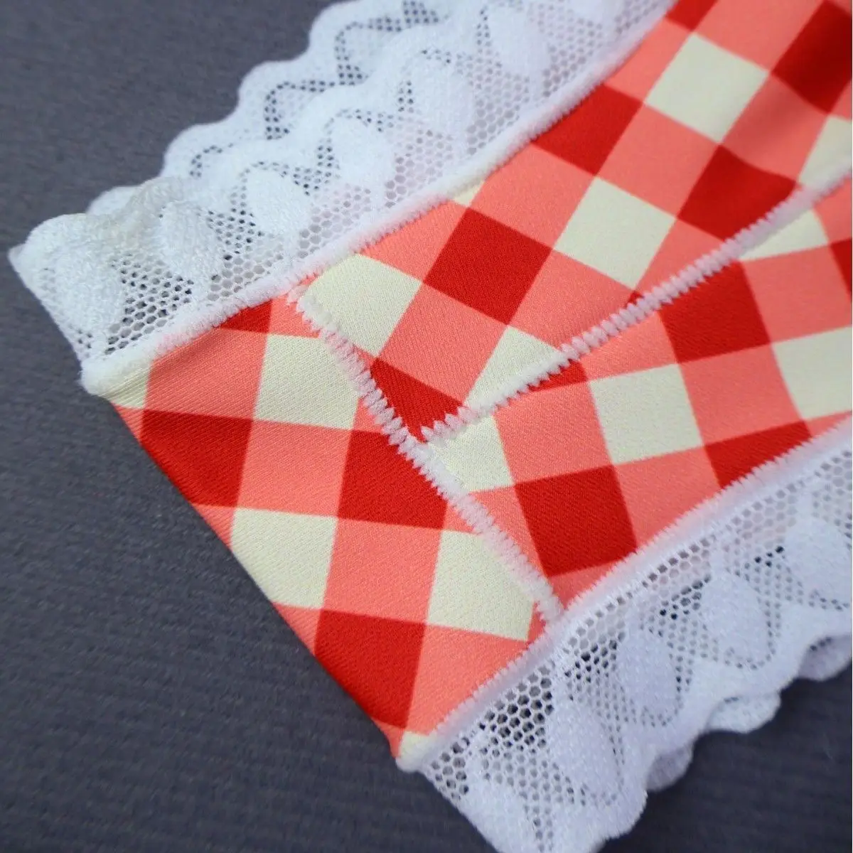 Cuecas masculinas laranja escócia renda bainha xadrez floral presente bf lgbtq grupo festa privada show ao vivo t-calças harajuku