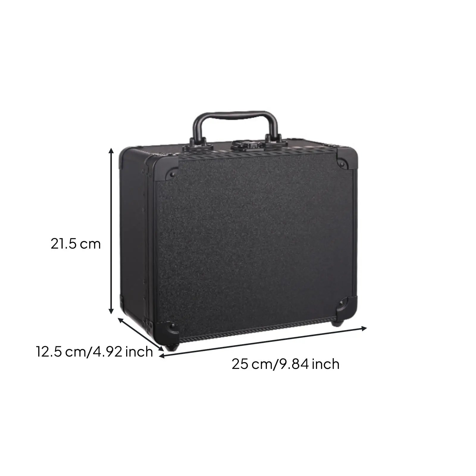 Illuminated Makeup Case with Illuminated | Adjustable Removable Partitions, Portable Hand-Carry Design, Cosmetic Storage Case