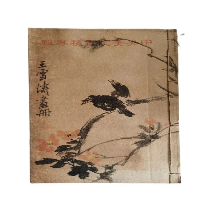 

Traditional Chinese painting Wang Xuetao's album retro manual thread binding sketch graffiti copy antique notes