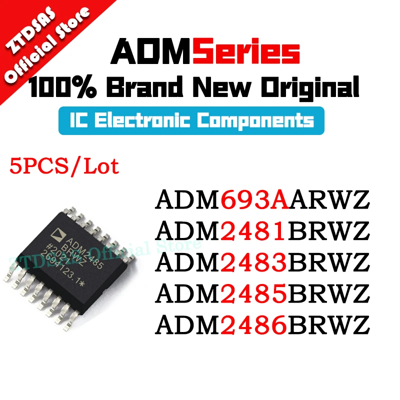 

ADM693AARWZ ADM2481BRWZ ADM2483BRWZ ADM2485BRWZ ADM2486BRWZ ADM693A ADM2481 ADM2483 ADM2485 ADM2486 ADM IC Chip SOP-16