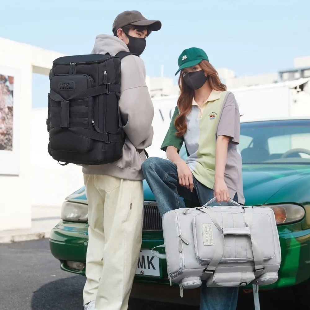 

New Large Capacity Travel Backpack Wet Dry Separation Waterproof Luggage Bag Multi-pocket Gym Bag Outdoor