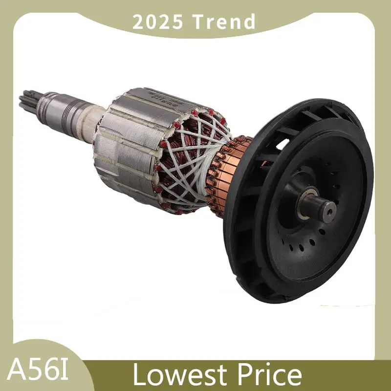 ABDD AC 220V-240V GSH11E Armature Anchor Rotor For  GBH11DE Demolition Impact Hammer Accessories Hammer GBH 11DE GSH 11E
